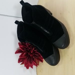 Donna Karan DKNY Velvet Moto Boots